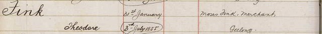 Enrolment Register Detail, 1871.